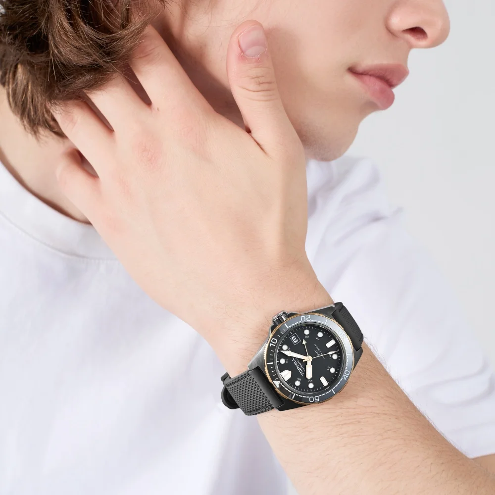 Мужские часы Tophill NH34 GMT с автоматическим механизмом, керамическим безелем, светящимся циферблатом Bgw9, сапфировым стеклом, водонепроницаемостью 100 м, часы для дайвинга. (art.: 3920da7d91b22) - 3920da7d91b22