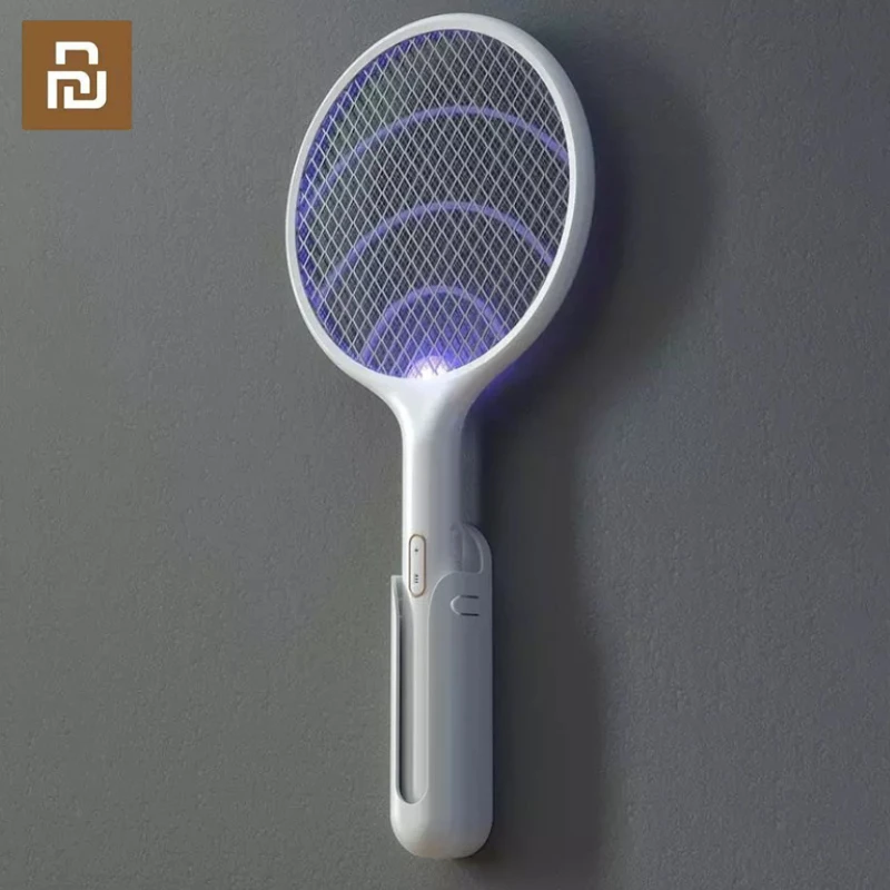 

Xiaomi Youpin Qualitell Electric Mosquito Swatter Rechargeable Handheld Wall-mounted Insect Fly Killing Dispeller Safety Switch