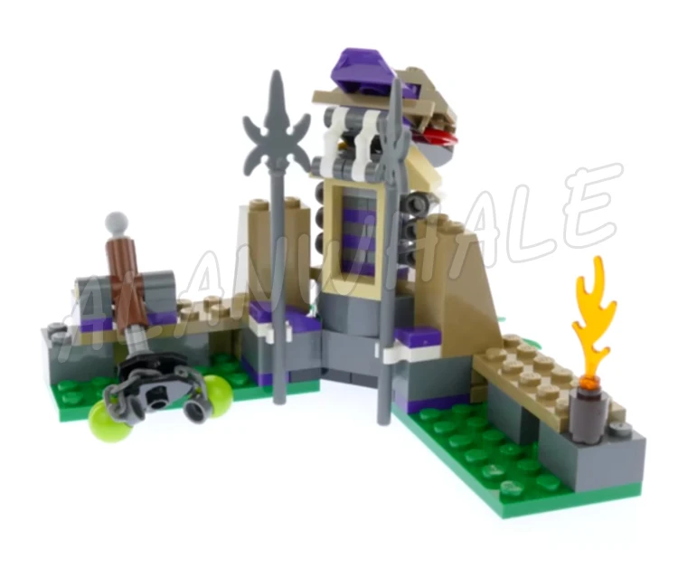 359 шт. Shinobi Monstrous бронированный титановый дракон Anacondrai outpost 10323 набор строительных