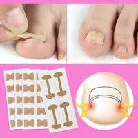 4 20pc ingrown toenail corrector nail sticker toe nail toenail correction free glue patch paronychia treatment recover foot care