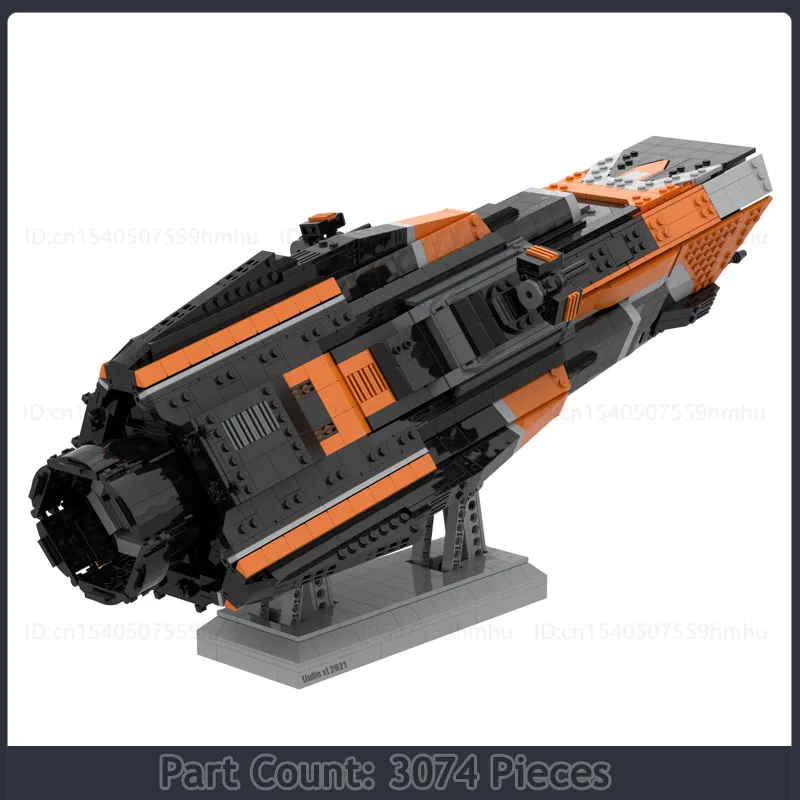 Строительные блоки MOC модель космического патруля сделай сам сборка технология