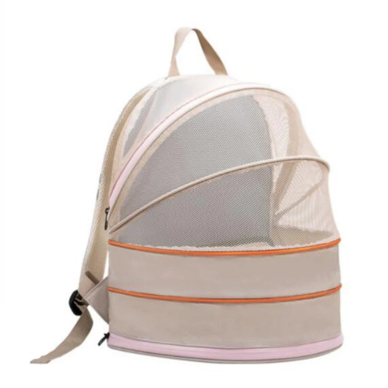 

Portable Bag for Cat Going out, Breathable Backpack, Expandable Pet School Bag, Cat Litter Bag, Space Capsule, Summer