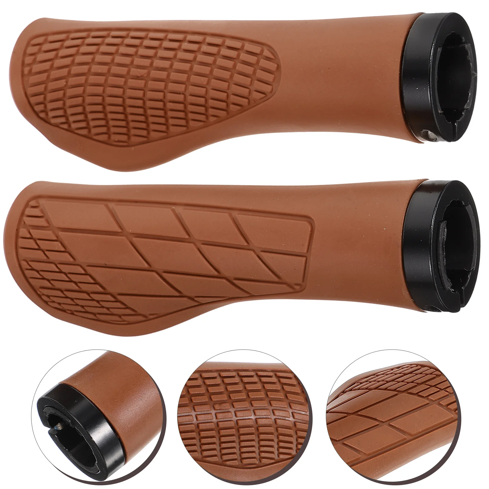 

Mountain Bike Grips Accessories Handlebar Bicycle Supplies Outdoor Rubber Bikes