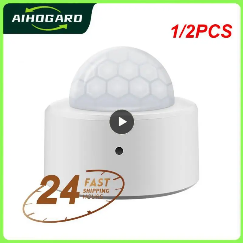

1/2 шт., беспроводной инфракрасный датчик движения Zigbee