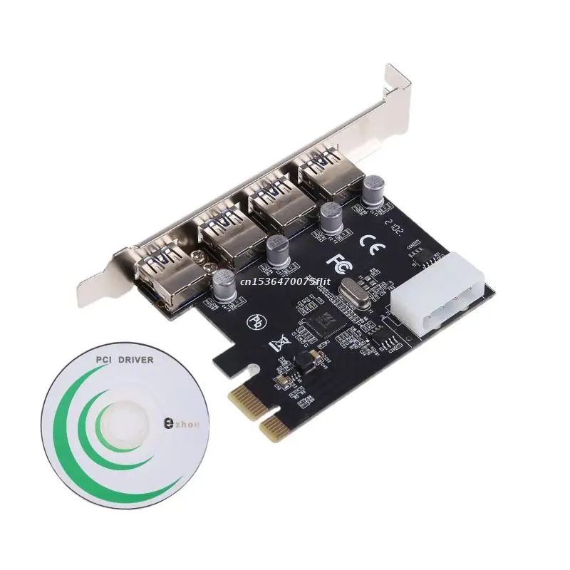 

PCI-E 1X внешняя 16X переходная карта USB 3,0, адаптер для настольного компьютера, Прямая поставка
