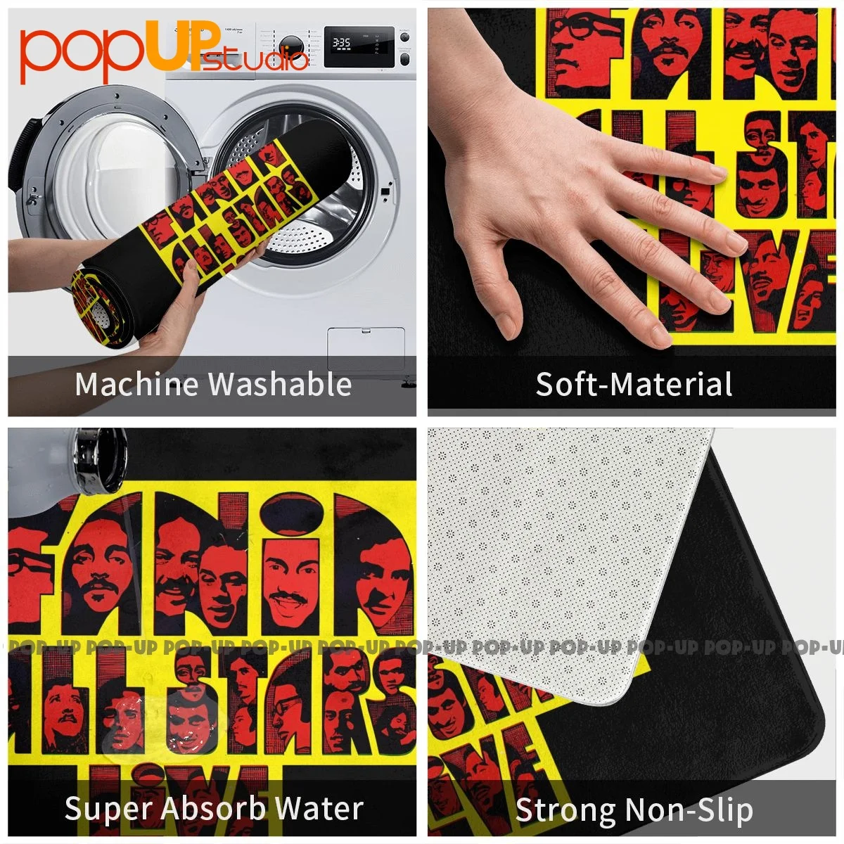 Fania коврик для домашнего декора с изображением всех звезд