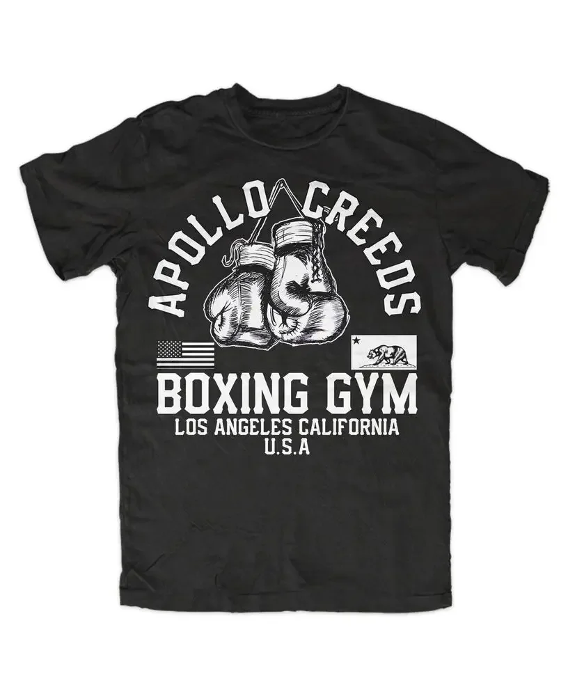 Футболка Apollo Creed для боксерского спортзала — черная боксерская культовая боевой