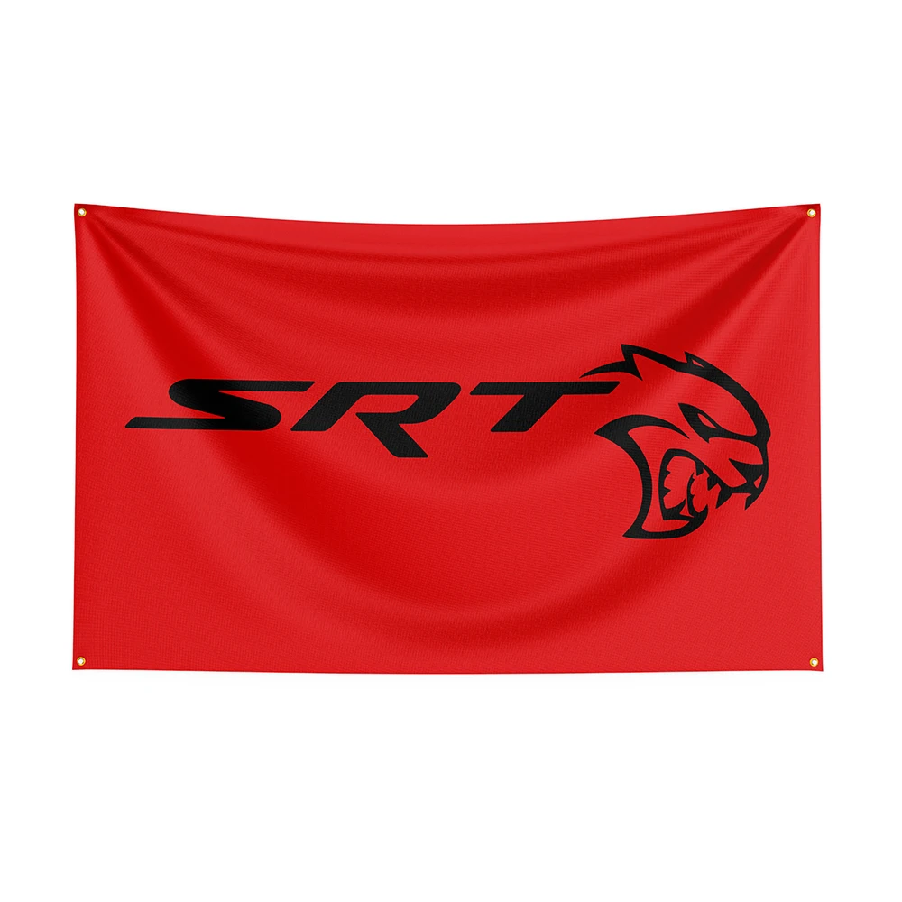 

90x150cm Dodges Flag Polyester Prlnted Raclng Car Banner For Decor ft flag banner