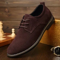 2020 male suede leather classic brogue formal shoes men dress shoes male wedding office business shoes men dress shoes leather