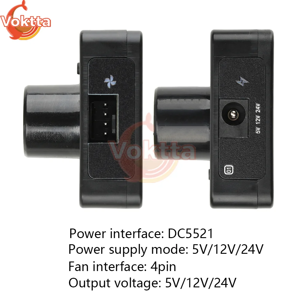 

Gaqqee 4-проводной вентилятор ШИМ-регулятор скорости с быстрой зарядкой Type-C