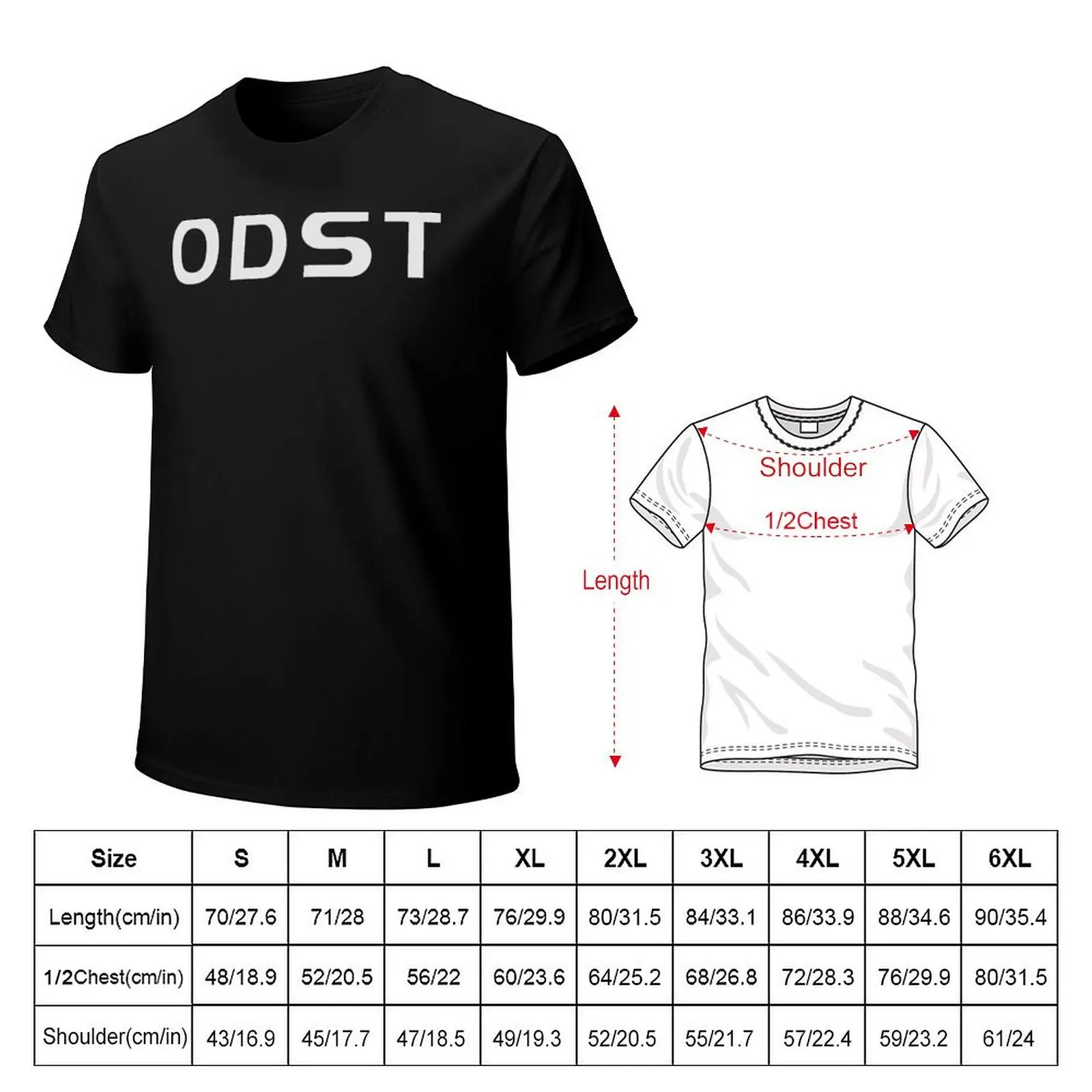 Фото Футболка для физической подготовки ODST, повседневная футболка с коротким рукавом. №2