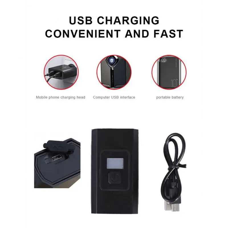 Модернизированная велосипедная Светодиодная лампа T6 1200 лм передний