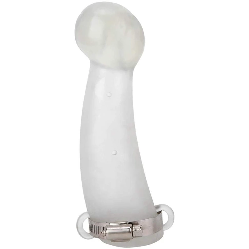 

Круглый Угловой силиконовый защитный чехол для голени крупного рогатого скота быка коровы защитный чехол для защиты от сражений аксессуар...