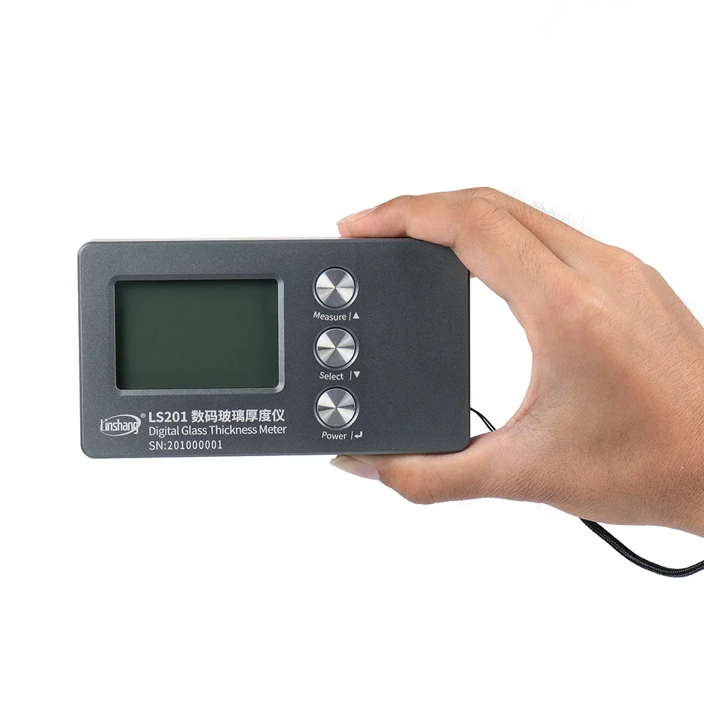 Цифровой измеритель толщины стекла LS201 окон с двойным тройным остеклением