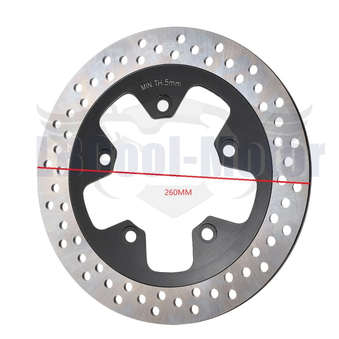 

Задний тормозной дисковый ротор 260 мм для SUZUKI GSX1400 2002-2007 2003 2004 2005 69211-42F00-000 ротор тормозов мотоцикла