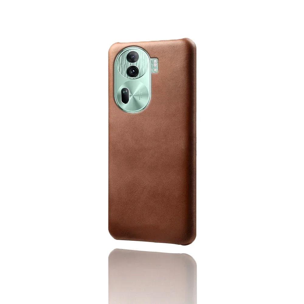 Для Oppo Reno11 Pro Funda Роскошный тонкий кожаный деловой чехол для OPPO Reno 11 11pro 5G 6 7 дюйма