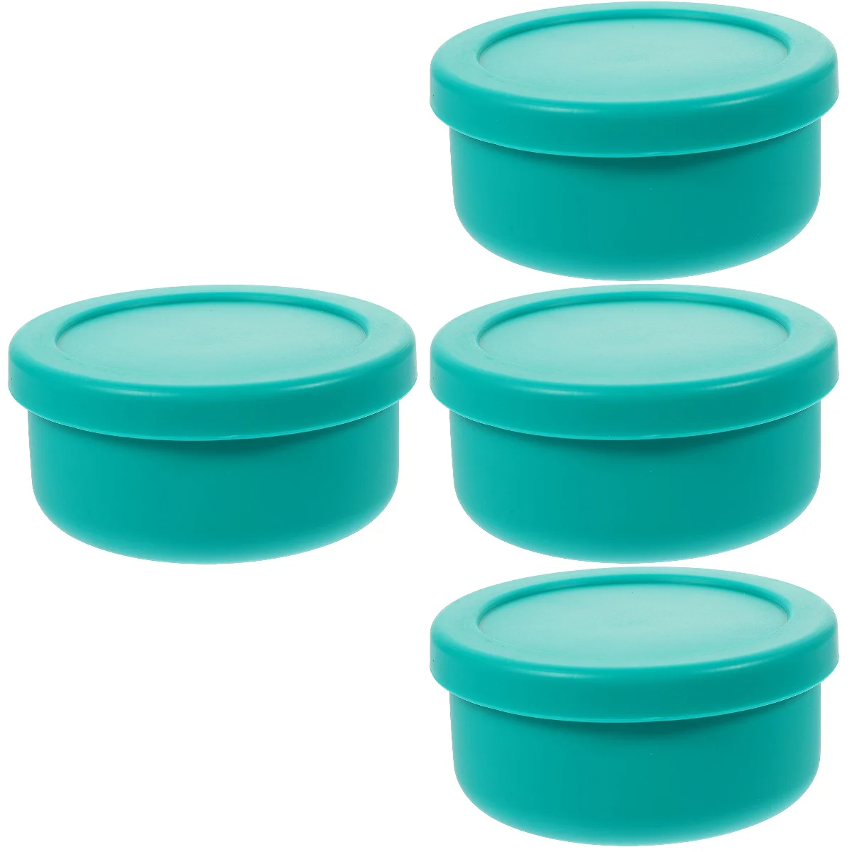 

4pcs Pizza Dough Bowl Reusable Dough Container Silicone Pizza Dough Proofing Box Kitchen Supply