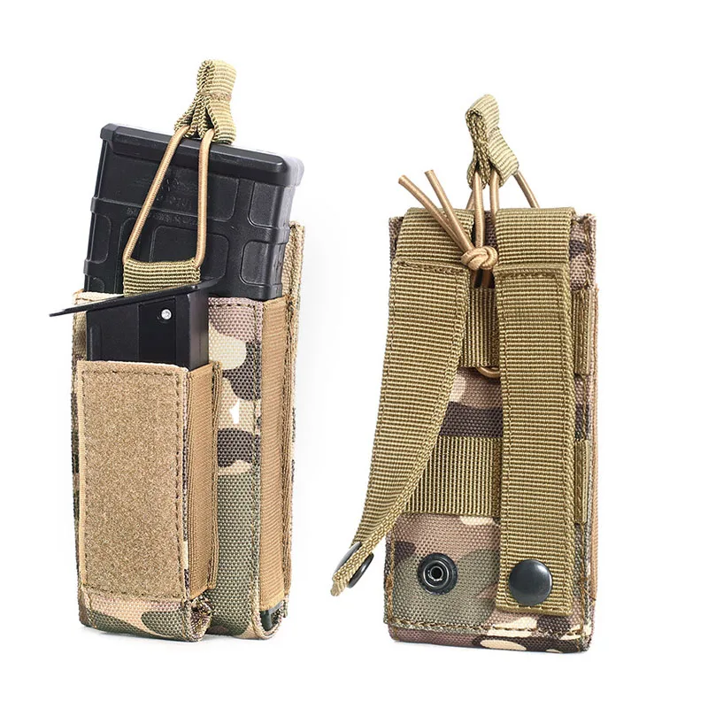 

Tactical Molle Magazine Pouch Bag for 9mm 5.56mm Airsoft Open Top Rifle Pistol Mag Pouch Ammo Pocket Case Hunting Gear