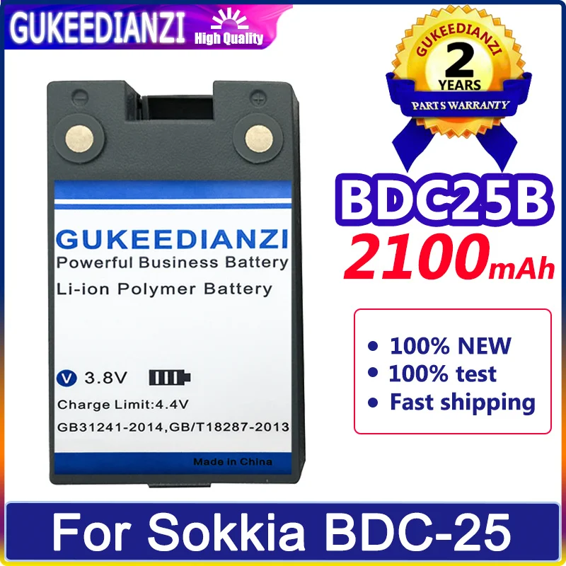 

New Bateria BDC25B Batterie 2100mAh Battery For Sokkia BDC25A BDC25 BDC-25 Digital High Quality Replace Battery Warranty 1 Year