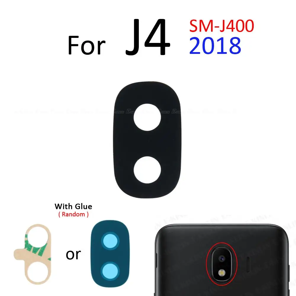 Объектив задней камеры с клейкой наклейкой для Samsung Galaxy J2 J3 J5 J7 Pro J4 J6 Plus J8