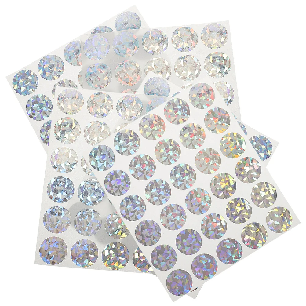 

5 Sheets Scratch Off Cards Prizes Gift Stickers Christmas Wedding Birthday Party Favors