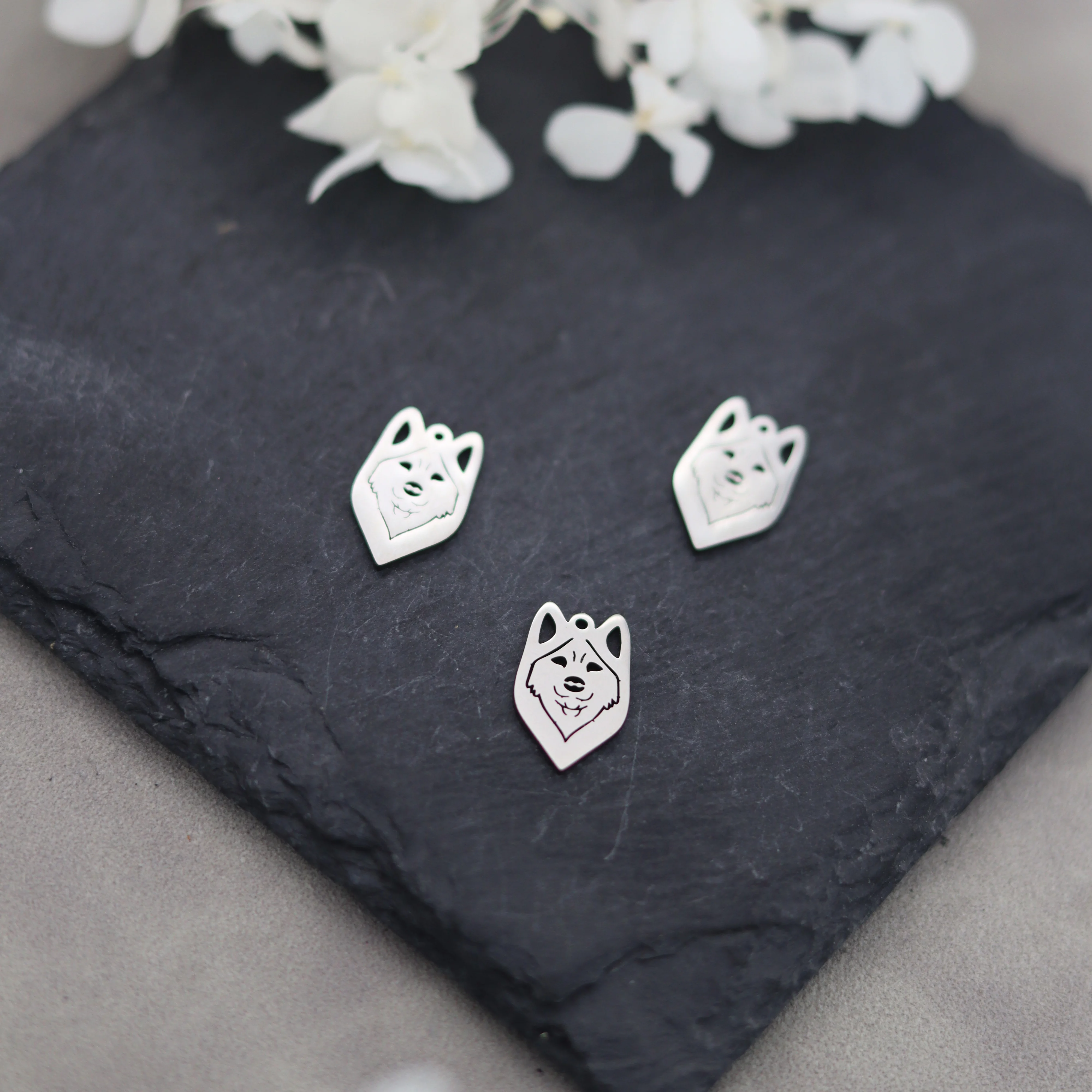 3 шт. подвеска для сережек из нержавеющей стали