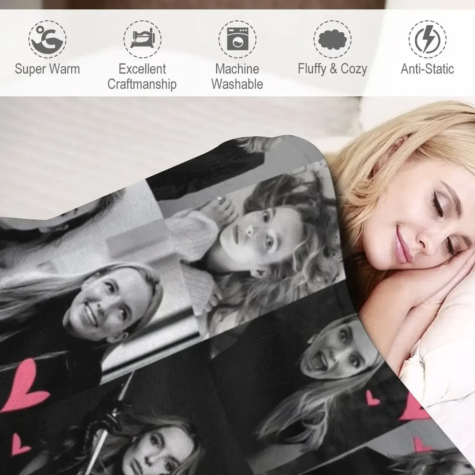 Ева - Одеяло Jodie Comer забавный подарок роскошные одеяла