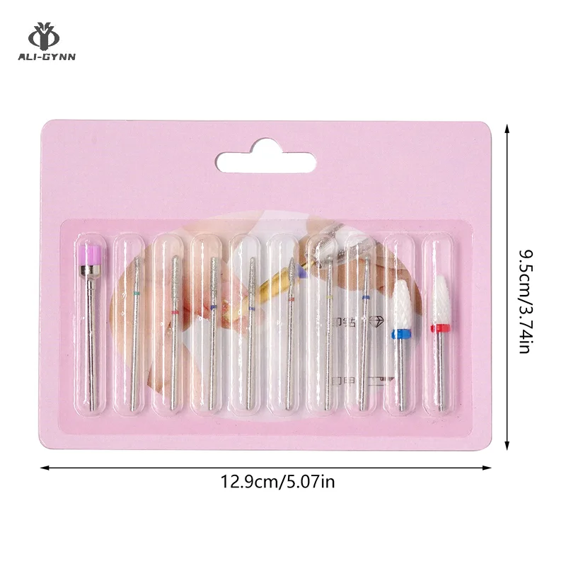 Головка для полировки ногтей набор блистеров электрическая шлифовальная