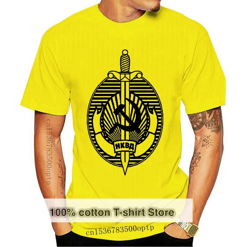 

2019 футболка армейского зеленого цвета с российским NKVD старым KGB коммунистическим агентством безопасности