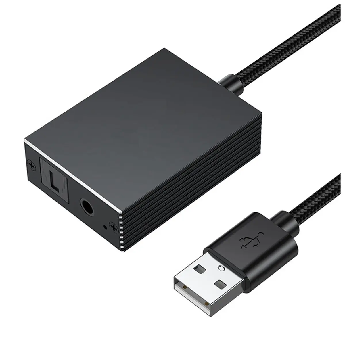 Фото (A23G) USB-адаптер-конвертер для оптического аудиовыхода SPDIF Toslink и 3,5 мм аудиовыхода для PS5, PS4, телевизора, ПК, ноутбу №2