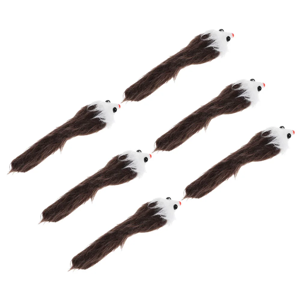 

6pcs Catnip Mice Cat Toy with Squeaker Mouse Toys Cat Biting Toys for Indoor and Outdoor