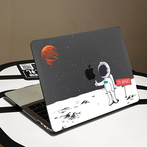 Чехол для ноутбука Macbook Air 13 M1 A2337, чехол для Macbook Air 13,6 15 M2 M3 Pro 13 14 16 A2338 A2442, чехол с рисунком астронавта