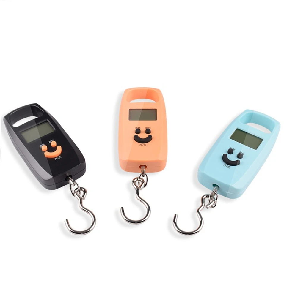 

Mini 50Kg/10g Portable LCD Display Luggage Fishing Hook Electronic Weight Digital Scale Pocket Weighing Hanging Scale