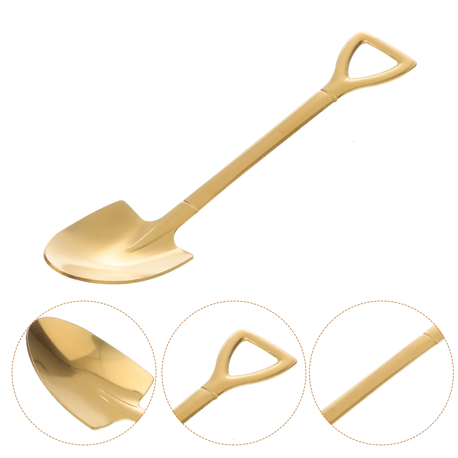 

8 шт., ложка-лопата из нержавеющей стали