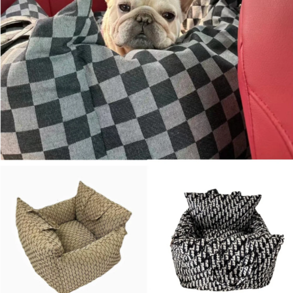 

Pet Carrier Bed Fashion Front/Back Transportin Perro Sofa Travel Car Seats Cover for Puppy Small Medium Dogs Pet Supplies