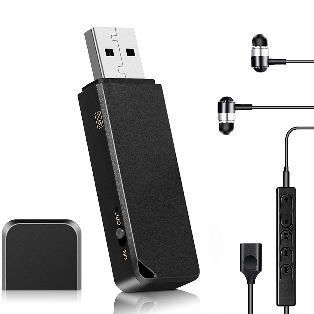 

Vandlion 32G 64GB Rechargeable Mini Dictaphone WAV Audio Pen Digital USB Drive Voice Recorder Gravador de voz Professional X1