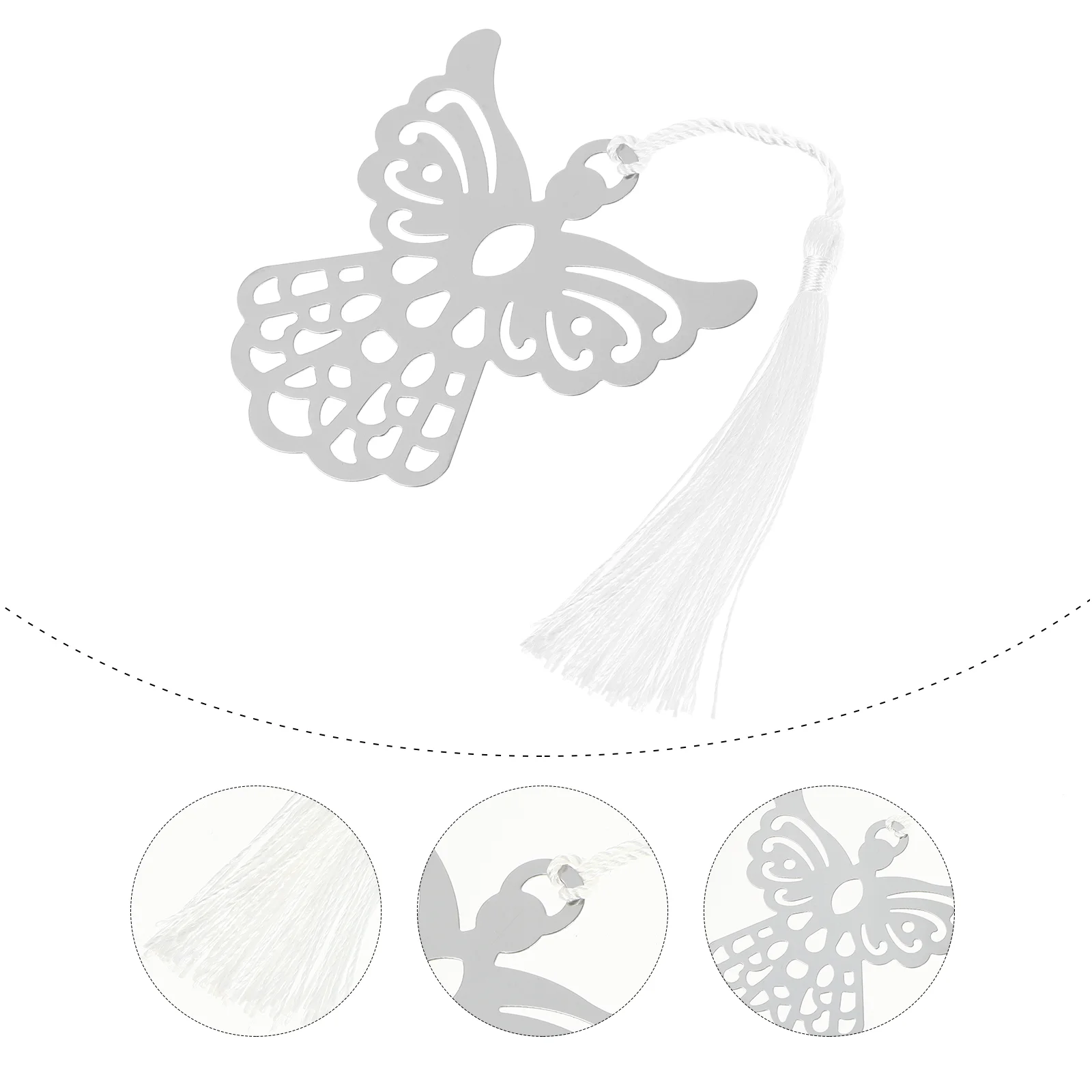 

Bookmarksbook Decorative Metal Creative Page Angel Mark Alloy Lovers Bookworm Journal Artistic Retro Markers Colorful Wedding