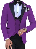 2022 new arrival costume homme mariage men%e2%80%99s 3 piece suit blazer slim fit tux jacket vest pants set for party weddingbussiness