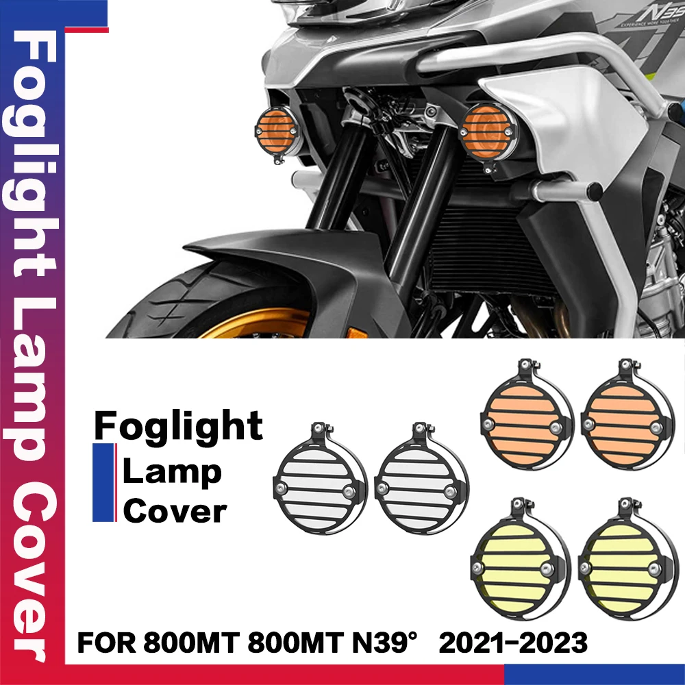 

Motorcycle Tool Accessories Fog Light Protector Guards Foglight Lamp Cover Protector For CFMOTO 800 MT 800MT N39° 2021 2022-2023