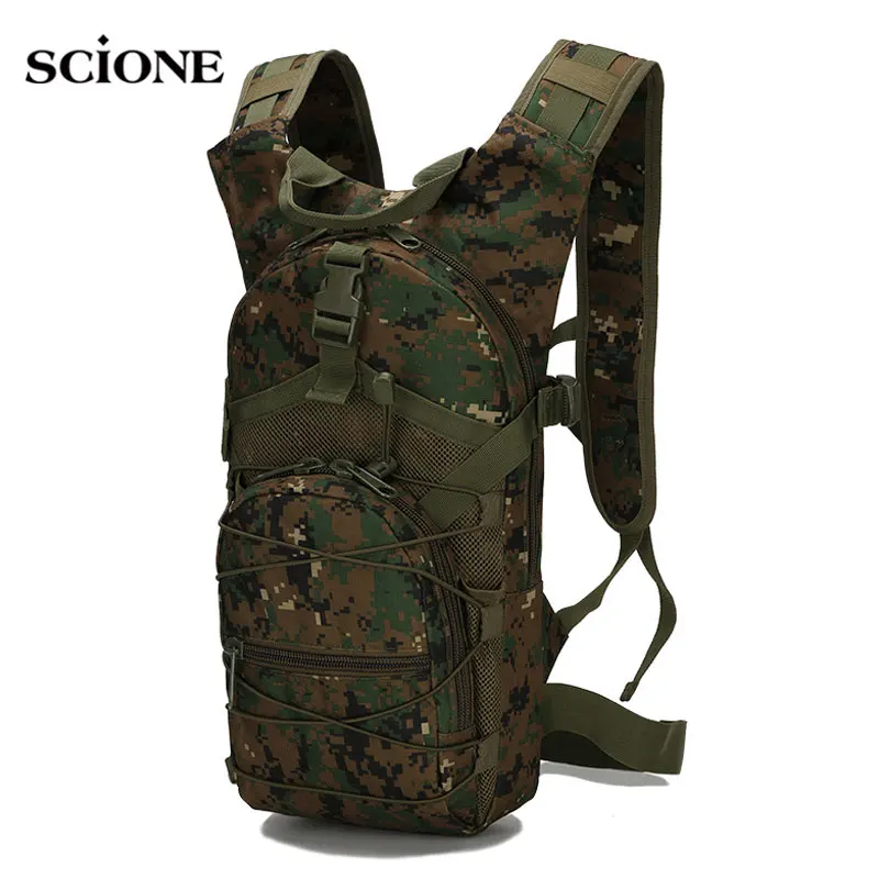 

15L Molle Tactical Backpack 800D Oxford Military Hiking Bicycle Backpacks Outdoor Sports Cycling Climbing Camping Bag Army
