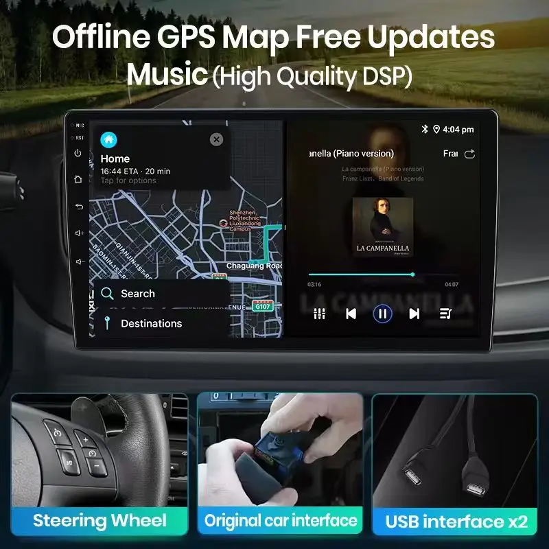 Для MG 3 II Cross 2013-2021 Android 15 2K CarPlay Автомобильное мультимедийное радио GPS Стерео экран Видео 4G WIFI BT DSP DVD-плеер (art.: 3920d0d596f69) - 3920d0d596f69