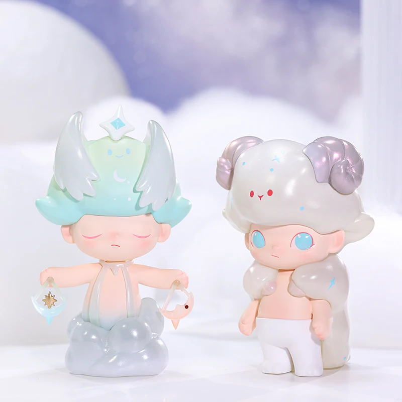 

POP MART Dimoo Zodiac Series Mystery Box 1PC/12PC Toys Figure Action Figure Birthday Gift Kid Toy Free Shipping Mysterious Box