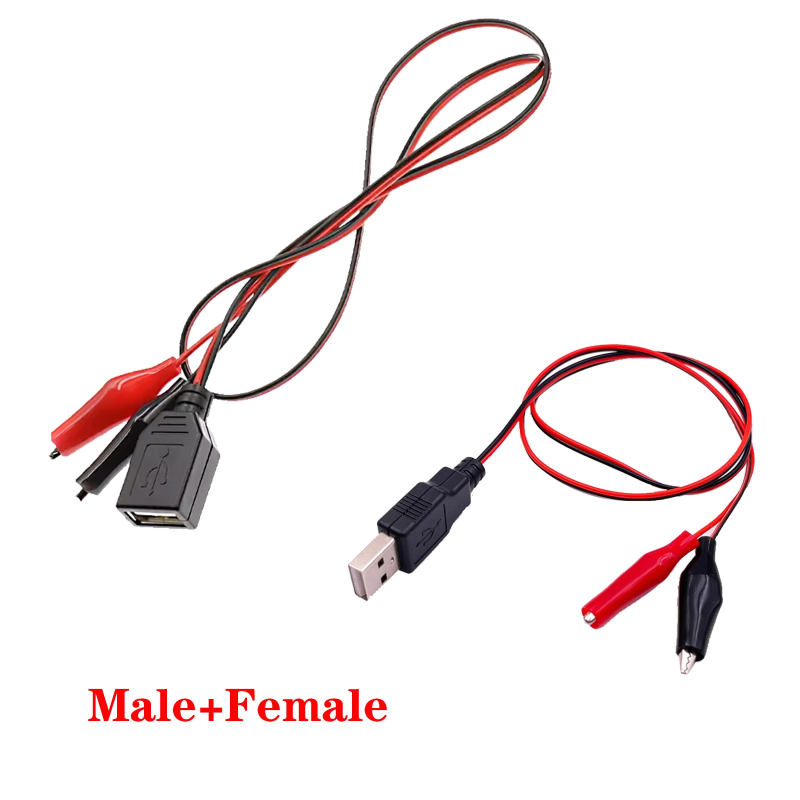 

USB крокодил зажимы для тестирования 2 шт