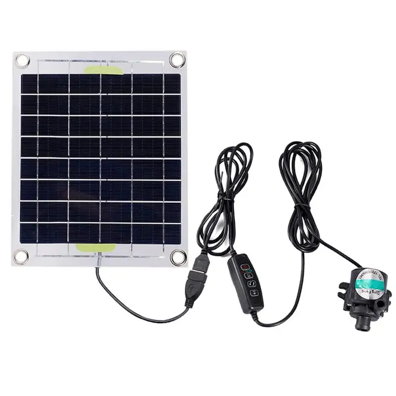 

Solar Water Fountain Pump 10W Outdoor Fountain Pump With Separate Solar Panel Outdoor Solar Water Pump Kit For Fish Tank Pond