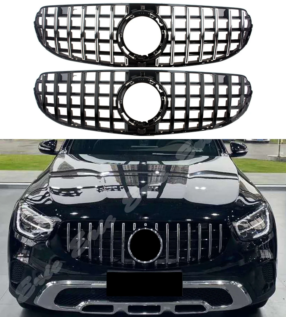 Передняя решетка радиатора для автомобиля, решетка радиатора для Mercedes Benz X253 GLC Class 2020 2021 GTR General