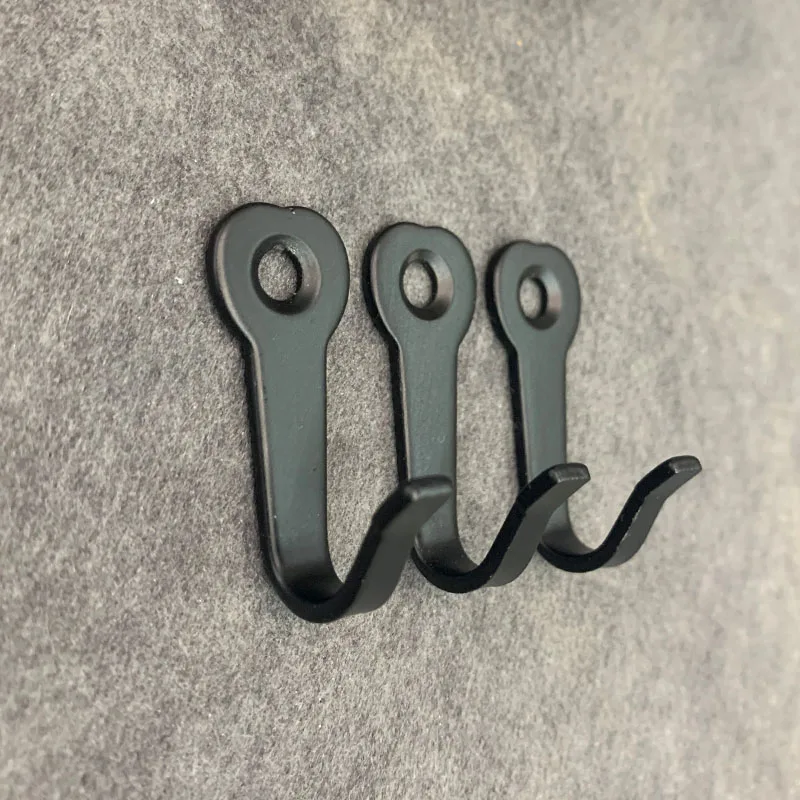 

6PCS Clothes Hangers Wall Mounted Towel Hook Hanger For Kitchen Hooks For Keys In Hallway Wall Shelf For Bathroom