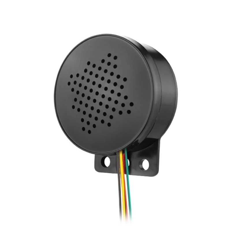 

Volume Adjustable Car Voice Sound Alarm Reverse Siren Buzzer 4Channel