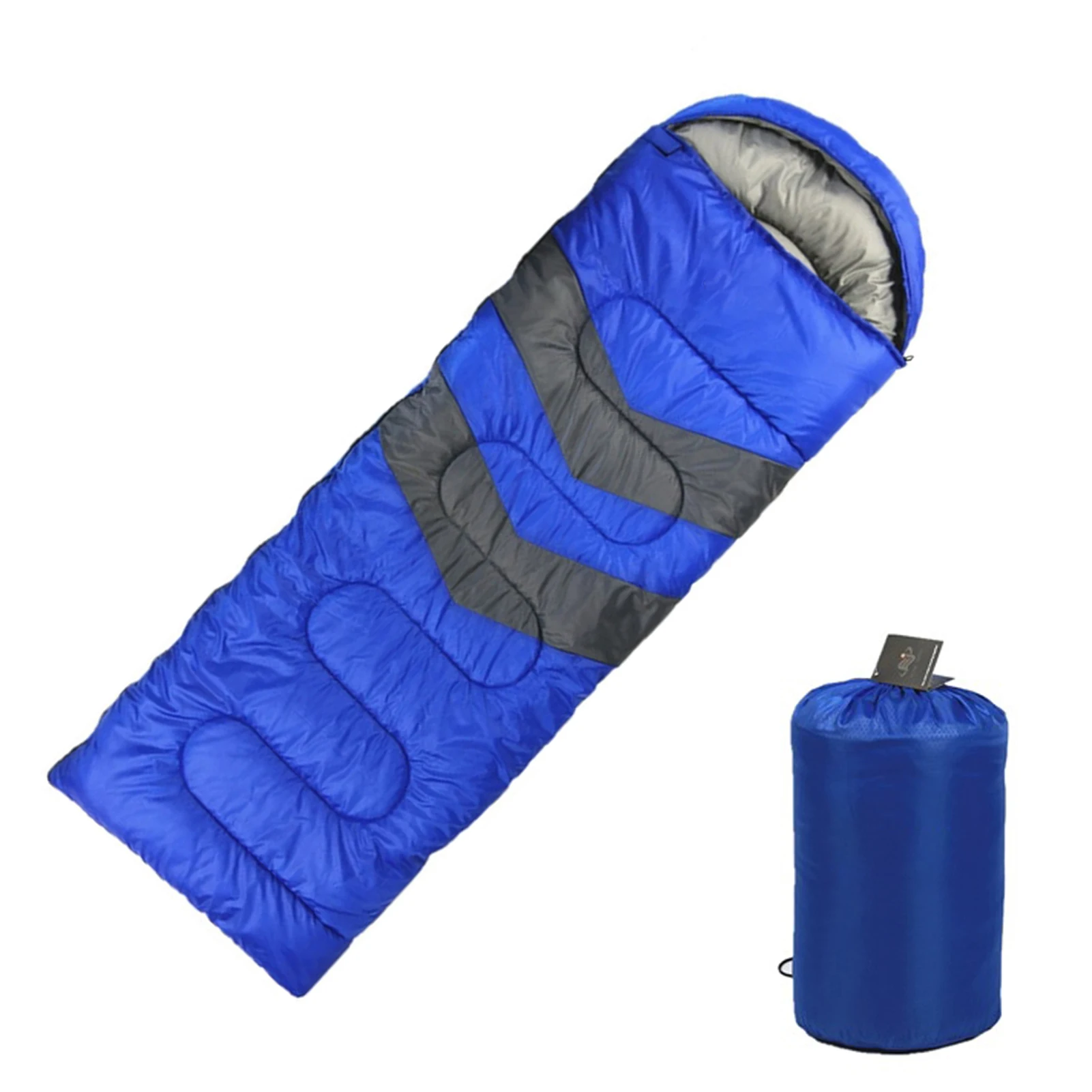 

Спальный мешок для кемпинга для детей, легкий портативный водонепроницаемый спальный мешок для 3 сезонов, для теплой и холодной погоды