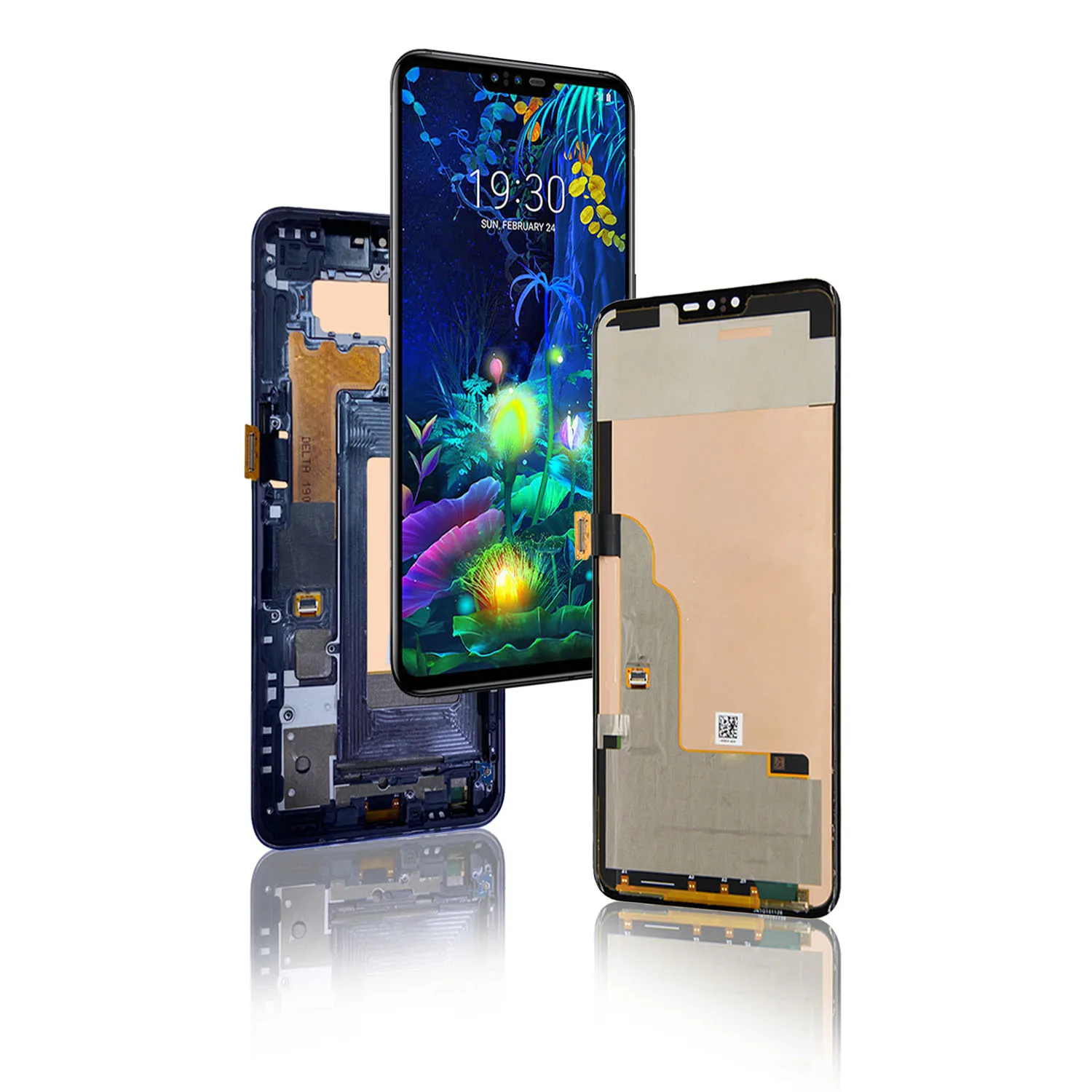 original lcd for lg v50 v40 thinq lm v500 lm v405 display premium quality touch screen replacement parts mobile phones repair free global shipping
