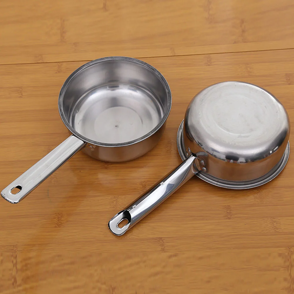 

2Pcs Thickened Handle Water Spoon Flat Bottom Water Spoon Multi-functional Water Scoop for Kitchen